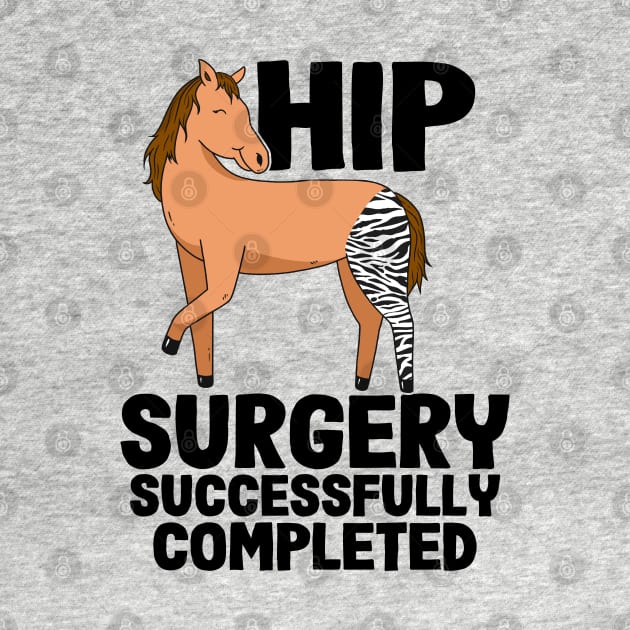 Hip Surgery Successfully Completed Horse Zebra Leg by Kuehni